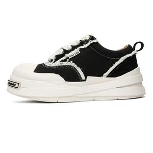 Высокие низкие кеды для скейтбординга Unisex Ignition, черный