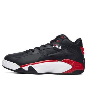 Кроссовки janball mid black/red/white Fila, черный