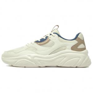 361° Износостойкие, нескользящие, повседневные низкие туфли Life Collection, мужские, бежево-синие