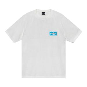 Футболка Stussy Heal The Bay Ocean, окрашенная в пигмент, цвет Натуральный