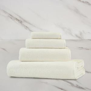 Банное полотенце Frette махровое 100x150, сливочный