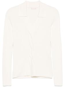 Ребристый свитер LIU JO, нейтральный цвет