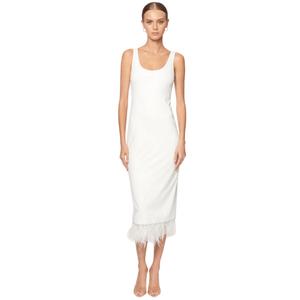 Платье Reba белого цвета Cami NYC