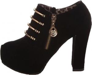 Женские черные массивные ботильоны на высоком каблуке UPGENT, удобные, элегантные, с платформой, короткие ботинки для свадьбы, вечеринки и нарядных мероприятий