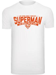 Футболка F4NT4STIC DC Comics Superman My Hero, белый