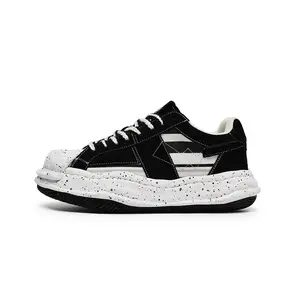 Angelmix Кроссовки Angelmi с низким верхом, противоскользящие, износостойкие, для скейтбординга, унисекс, черные