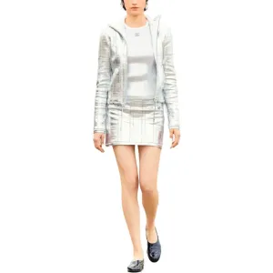 CHANEL Повседневные короткие юбки Women's Silver
