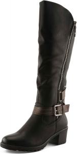 Женские высокие сапоги Spring Step, Black