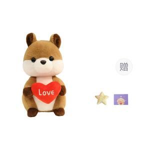 Милые и игривые плюшевые куклы кроты высота 28см/38см OU DI PIG