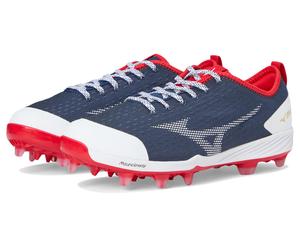 Кроссовки Mizuno Dominant 4 TPU Baseball Cleats, цвет Navy/Red