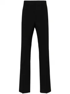 Брюки строгого кроя из вирджинской шерсти VALENTINO GARAVANI, черный