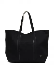 Сумка-тоут с нашивкой-логотипом Porter-Yoshida & Co., черный