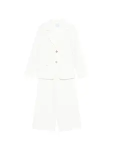 Комплект из брюк на молнии Abel & Lula, белый