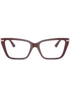 Очки в оправе 'кошачий глаз' Jimmy Choo, красный