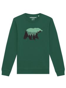 Свитер Watapparel Sweatshirt Waldbär, цвет light green/dark green