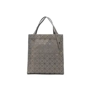 ISSEY MIYAKE Сумка-шопер из ПВХ женская серая