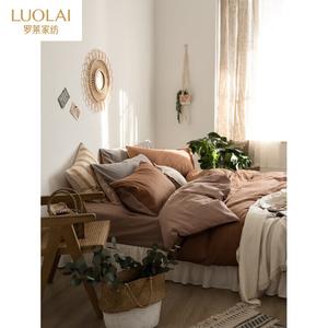 LUOLAI HOME Комплект постельного белья 1.5м, 4 предмета, простыня