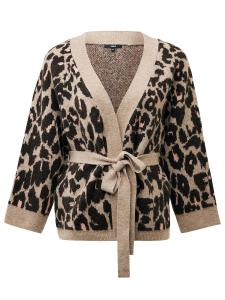 Кимоно MEXX, бежевый/темно-коричневый