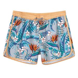 Шорты пляжные мужские Blue And Yellow Paradise Bird SURFCUZ, Blue Yellow Paradise Bird