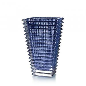 Маленькая прямоугольная ваза Baccarat Eye, синий