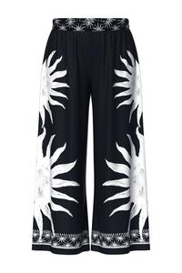 Ulla Popken Широкие брюки в черном цвете