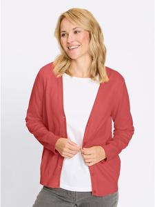 Кардиган кораллового цвета Sieh an!