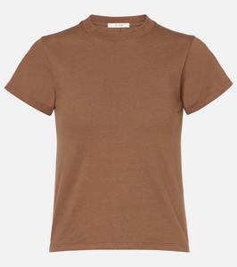 Топ Томми из хлопка и шелка The Row, Oak