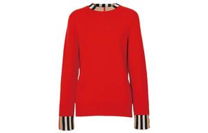 Свитер женский Burberry кашемировый, красный