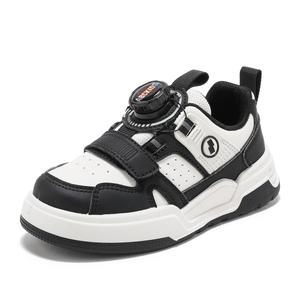 Нескользящие, легкие, амортизирующие, низкие, детские кроссовки для скейтбординга ABC KIDS, черный/бежевый