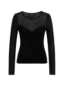 Трикотажная футболка Rethink Together Marccain, черный