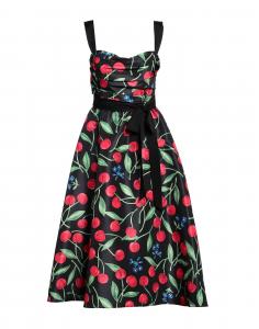 Платье миди Carolina Herrera, черный