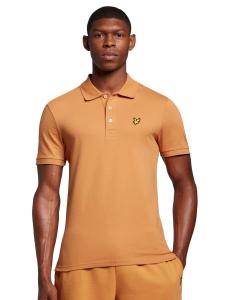 LYLE & SCOTT Рубашка-поло из пике, коричневый