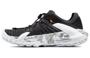 MAMMUT Женские черные низкие походные туфли с амортизацией и износостойкостью, цвет Black