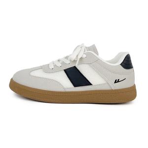 WARRIOR Амортизирующие, износостойкие, дышащие, низкие повседневные туфли, женские, бежево-черные