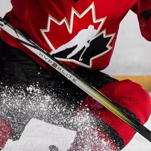 BAUER Новая клюшка для хоккея с шайбой Hyperlite 2nd Generation 2023, взрослая, левая, P28, 87