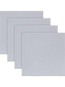 Redbest  Жаккардовые, хлопчатобумажные, тканые салфетки, упаковка из 4 штук, цвет Alcona, серебристый