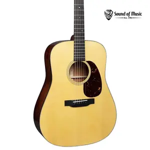 Акустическая гитара Martin D-18 с чехлом жесткого типа - натуральный глянец