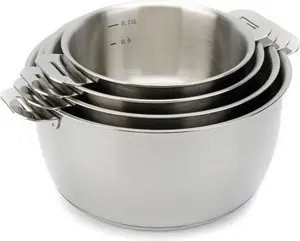 Набор из 4 кастрюль из нержавеющей стали 14/16/18/20 см - Beka 13606984 Beka Cookware