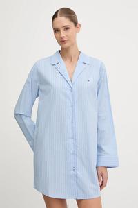 Хлопковая ночная рубашка Tommy Hilfiger, синий