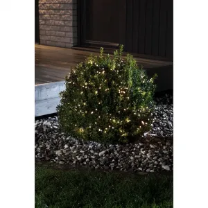 Светодиодная гирлянда, 480 лампочек, мерцающая, светодиодная гирлянда-пучки, 480 теплых белых диодов Konstsmide, черный