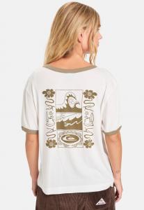 Футболка Quiksilver Print T-shirt, Wbk/White