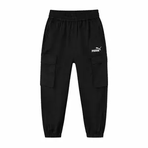 PUMA Спортивные карго штаны для детей black