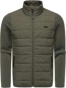 Ragwear Стеганая куртка Rendan Tech YOUMODO темно-оливкового цвета