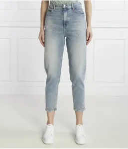 Джинсы RUTH HR BC mom fit Boss Orange, синий