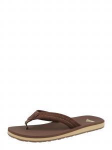 QUIKSILVER Сандалии T-Bar 'CARVER' в коричневом цвете