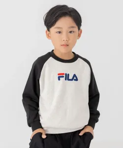 Флисовая толстовка Fila, цвет G Raglan/Black
