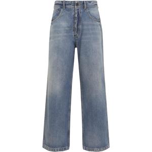 Джинсы прямого кроя raw-cut Maison Margiela, washed