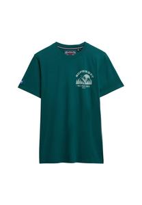 Рубашка Superdry Lo-Fi Outdoors, изумрудный/мятный