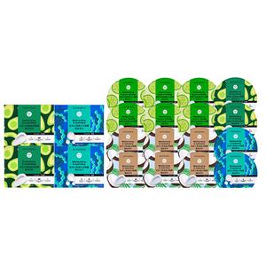 Шелковая увлажняющая и сужающая поры тканевая маска для лица стабилизирующая для всех типов кожи 36 таблеток Sephora