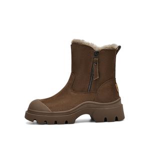 Rosa Bianca Женские короткие зимние сапоги Coffee, цвет Coffee